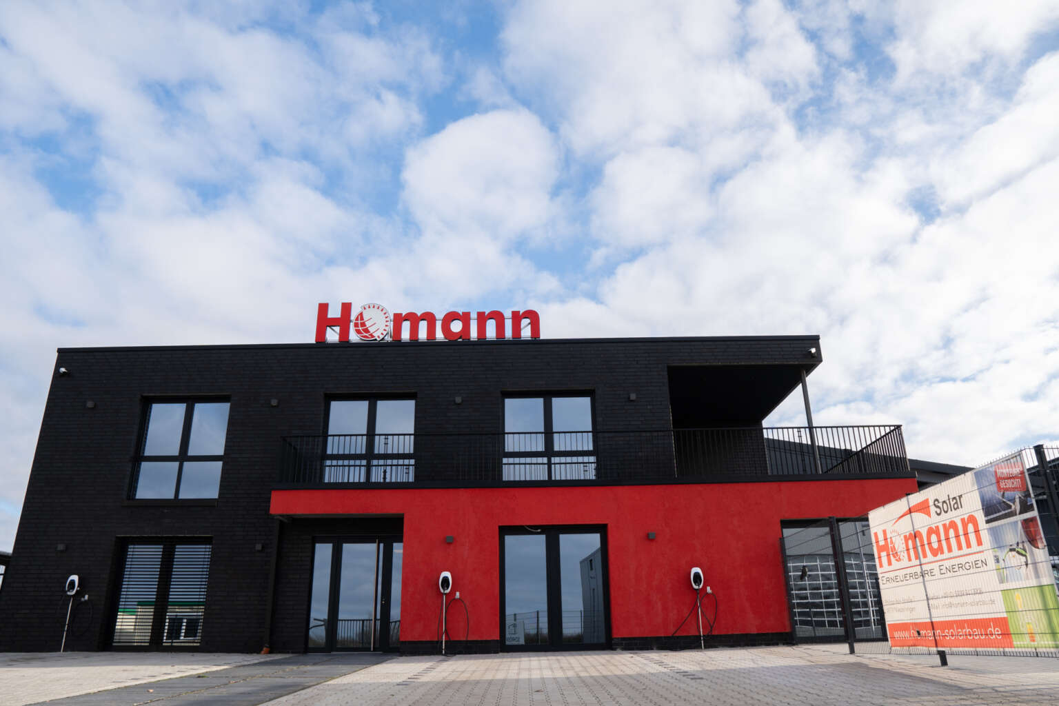Firmensitz von Homann Solar in Niederlangen