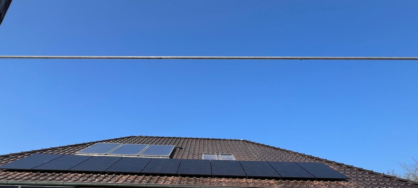 PV-Anlage mit 8,8 kWp auf einem Wohnhaus in Niederlangen